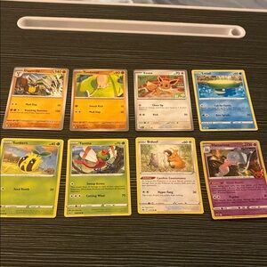 Pokemon Trading Card Set of 8